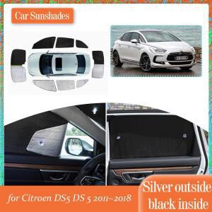 자동차 창문 가림막 시트로DS5 DS 5 용 자동차 차양 2011 ~ 사이드 루프 윈도우 썬 바이저 윈드 실드 커튼
