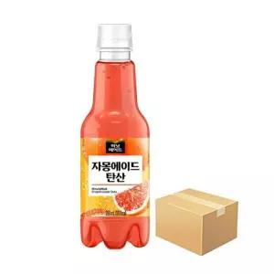 미닛메이드 자몽에이드 탄산 350ml x 24개 간식 방과후 생일파티 생일 발렌타인데이 만들기