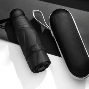 초소형 양산 미니 5단 가벼운 양산 블랙 (WFJPVBN)