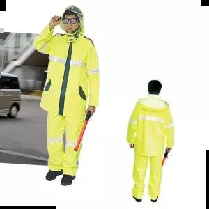 성인우비 바이크 우의 배달 작업용 비옷 낚시경칠 안전 우비