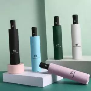 자동 UV 차단 3단 암막 미니 우산 자외선 양우산 양산