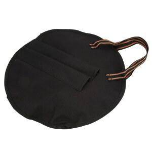 스네어 드럼 덤 보관 연습 10인치 천 패드백 보호 강화 옥스포드 드럼, 월프론트 랙 스티칭이 손잡이 캐리어용 및 검은색 케이스 있는