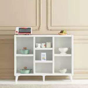 파티션책장 책장선반 낮은책꽂이 7칸 1200 LY708