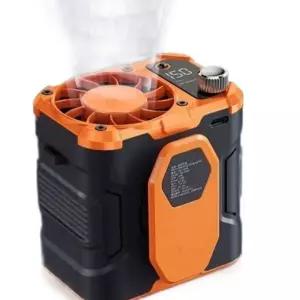 휴대용 허리벨트 선풍기 선풍기팬 등풍기 충전식 냉풍 야외