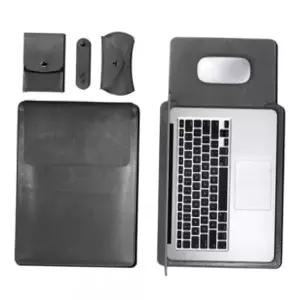 노트북가방 노트북가죽파우치세트15형15.6형챠콜