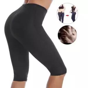 여성 유니크 땀복 반바지 레깅스 쫄바지 스포츠 하의 요가 땀나는 여자 하의 빅사이즈 핫 여성 여름