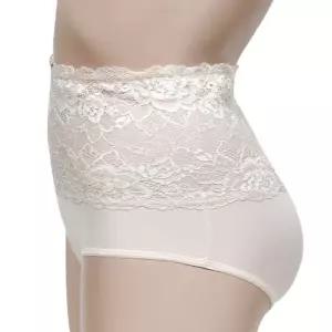레이스 화사한 파워넷 쉐이퍼 복부보정 삼각팬티 (WFJ6AWD)