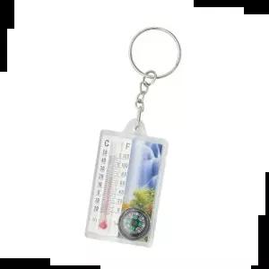 휴대폰 휴대용 온도계 나침반 키링 열쇠고리 등산 캠핑 레저