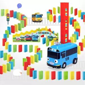 집중력향상 방향조절 도미노 오토쌓기 유아집콕놀이 어린이선물 가족보드게임 유치원