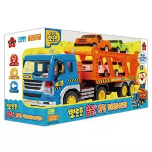 리얼사운드 뽀로로 트럭 카캐리어 어린이날선물 장난감차 자동차 집콕놀이