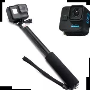미러리스 고프로 11 미니 호환 액션캠 스마트폰 모노포드 셀카봉 셀카 촬영 스틱