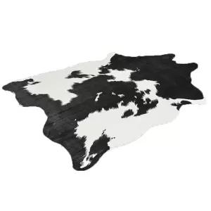 소가죽 카펫트 양탄자 A타입 송치 러그 얼룩말 거실 매트 레더