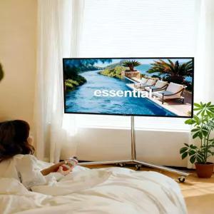 티비 거치대 55인치 65인치 모니터 호환 이동식 대형