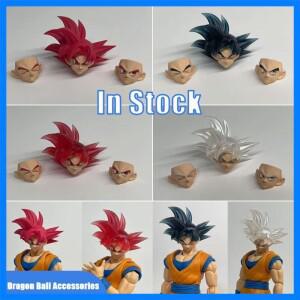 재고 있음 에어 드래곤볼 울트라 본능 손오공 2.0 기본 바디 헤드 액세서리 키트 코 액션 피규어 컬렉션 모