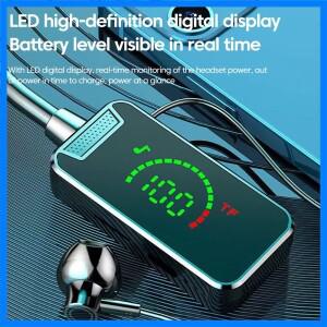 넥밴드 이어버드 무선 헤드폰 블루투스5.3 핸즈프리 TWS HIFI 헤드셋 인이어 블루투스 이어폰 마이크 지원