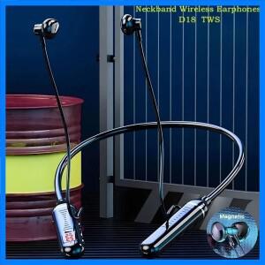 K58pro TWS 무선 헤드폰 Bluetooth 5.2 이어폰 마그네틱 넥 밴드 스포츠 방수 Blutooth 헤드셋 (마이크 소