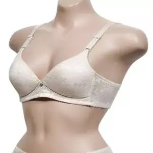 자수 여성스러운 오가닉 코튼 기본 몰드 풀컵 여성 (WFJ6AXY)