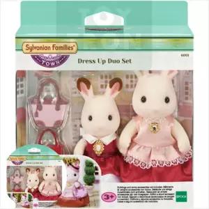실바니안패밀리 타운 드레스업 세트 장난감피규어 아이들장난감 토끼미니어처