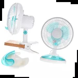 미니선풍기 집게분리형 탁상용 수납함 소형 선풍기 신일08DF