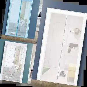 자석모기장 현관 모기장 방충망 현관문 방문 방충문 대형 베란다