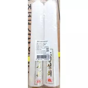 가정용 차례 제사 제수 용품 양초 쌍가락 백색 2p