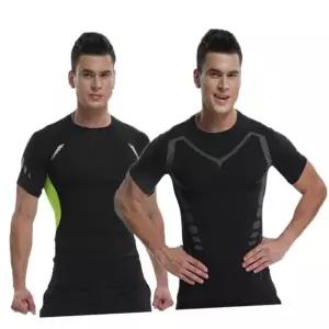 남자 헬스복 상의 반팔 머슬 홈트 통풍 잘되는 운동복 남자요가복 남자운동복
