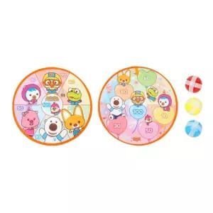 뽀로로 찍찍이공 점수판 다트 실내운동 손주선물 어린이날장난감 집중력향상 게임놀이