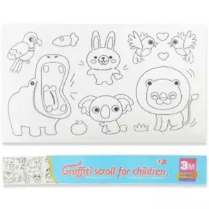 어린이집 동물 드로잉 교구 롤페이퍼 신상 유아 색칠공부 추천템 재료