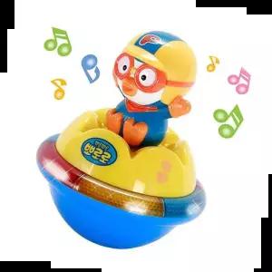 어린이날아기선물 멜로디에 맞춰 불빛이 반짝거리는 뽀로로 오뚝이