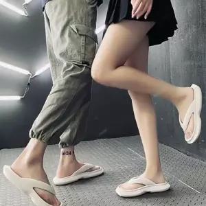 조리 슬리퍼 남녀공용 방수 샌들 웨지 쪼리 여름 통굽