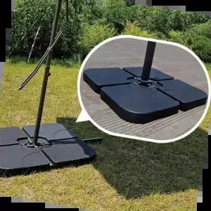 대형파라솔물통 대형파라솔 물통받침대 한세트 중량 받침대 4P 4개