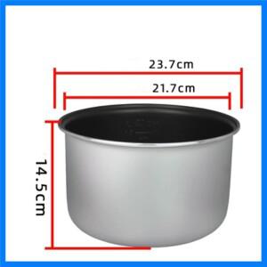 멀티쿠커 Luazon용 그릇 범용 5 l 붙지 않는 회색 5146835   밥솥 부품 주방 가전 가전