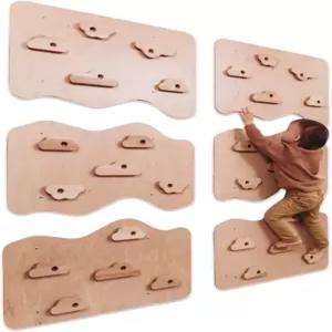 우드앤하트 암벽 등반 유럽산 벽 보류 실내 벽(천연 목재)