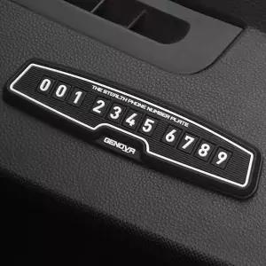 논슬립 패드 자동차 주차 관리 전화번호 알림판