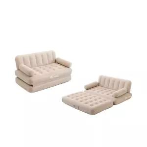 자동충전 소파 에어 원룸 공기침대 베드 접이식 캠핑용품