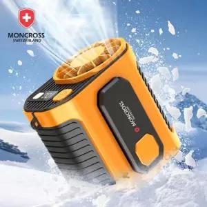 허리선풍기 몽크로스 허리 선풍기 휴대용 미니 고속 클립팬 탁상 목걸이 핸드 손풍기 목풍기 M336