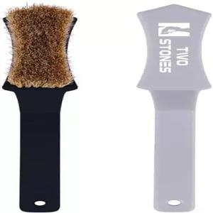 두꺼운 초강력 멧돼지 털이 있는 투 스톤 볼더링 브러시 암벽 등반을 위한 완벽한 등반 실내 또는 실외에서