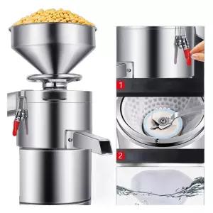 업소용 대용량 두유제조기 두부기계 콩가는기계 맷돌 믹서기 분쇄기 자동 대형 콩국수 콩물기계