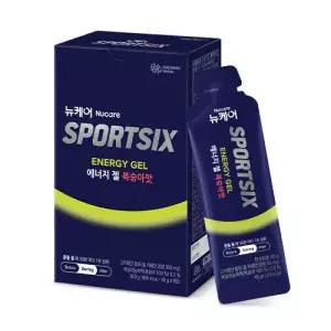 대상웰라이프 뉴케어 스포식스 에너지 젤 복숭아맛 (45g8포) 1박스 헬스 보충제