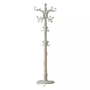 원목 스탠드 행거 옷걸이 거실 침실 인테리어 엔틱 빈티지 코트걸이 조립식 디자인 가구 나무