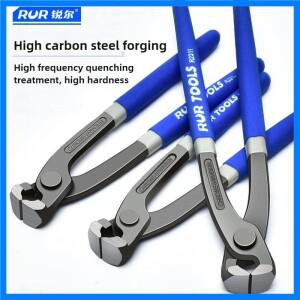 타워 핀서 미끄럼 방지 그립 플라이어 평구형 소 말 발굽 니퍼 스니프 풀러 수공구 못 당기는 와이어 절단