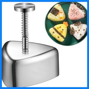 스테인레스 스틸 주먹밥 금형 스시 메이커 프레스 메이커 스시 삼각형 금형 일본 오니기리 주먹밥 도시락