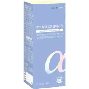 뉴트리코어 맥스 알파 CD 원데이 핏 5g 14포 2주분 헬스 보충제