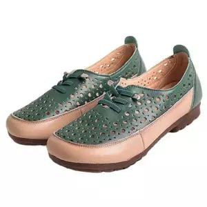 단화 펀칭 여름 효도화 로퍼 슬립온 할머니 엄마 컴포트화