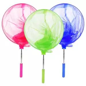 1개 왕 그물 잠자리채 물고기잡기 특대 안테나 대형 다용도 랜덤 곤충채집 채집망