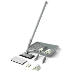 [미국배송] 롤링독 에멀젼 페인트 패드 세트 - 연장 폴이 있는 벽과 천장용 9PC 패드 모서리 디테일 어플리케이터 매끄러운 표면