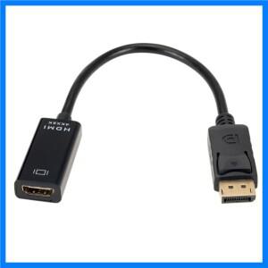 DP to HDMI 어댑터 컨버터 4K 1080P 남성-여성 DisplayPort-HDMI 호환 비디오 오디오 어댑터 케이블 (PC TV