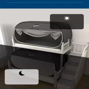 암막난방텐트 원터치 보온 a 수면 침대 방풍 전자동 폭 우풍 실내용텐트 실내용 캠핑