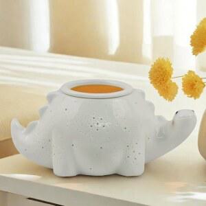 Aaffkaa 전기 왁스 멜터 세라믹 버너를 위한 멜트 워머 화이트 캔들 워머 교체 라이너 전구 2개 침실 거실용 모던 데코