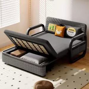 데이베드 패브릭 이상 2m 0.8미터(5CM스폰지)이며수납x 깔판 침대 프레임 저상형 길이